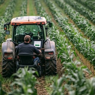 Трактор John Deere 6155R