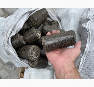 Брикеты топливные из лузги подсолнечника Харьков, в мешках 40 кг, Харківська обл.