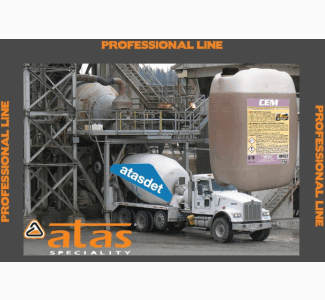 Засіб для видалення цементу та цементно-вапняних розчинів CEM Atas, Київ